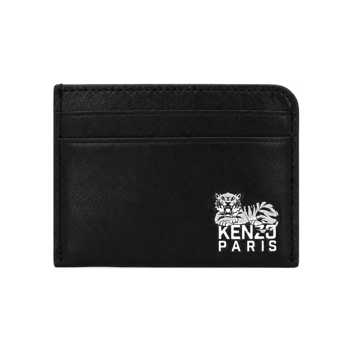 KENZO Happy Tiger Leather Card Holder Wallet FF65PM600L46 99