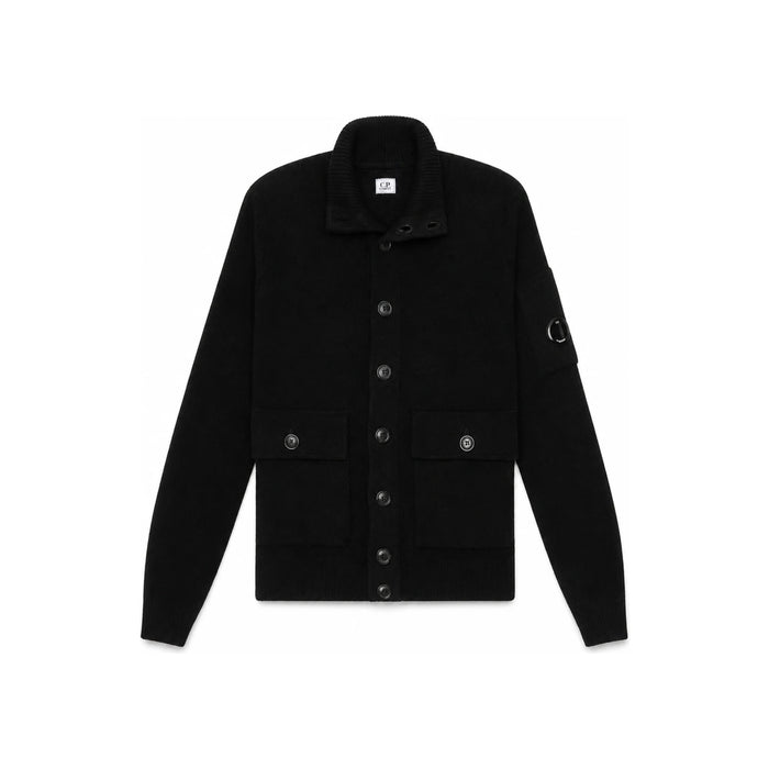 CP Company GRS High Neck Wool Cardigan 19CMKN042A 110149A 683