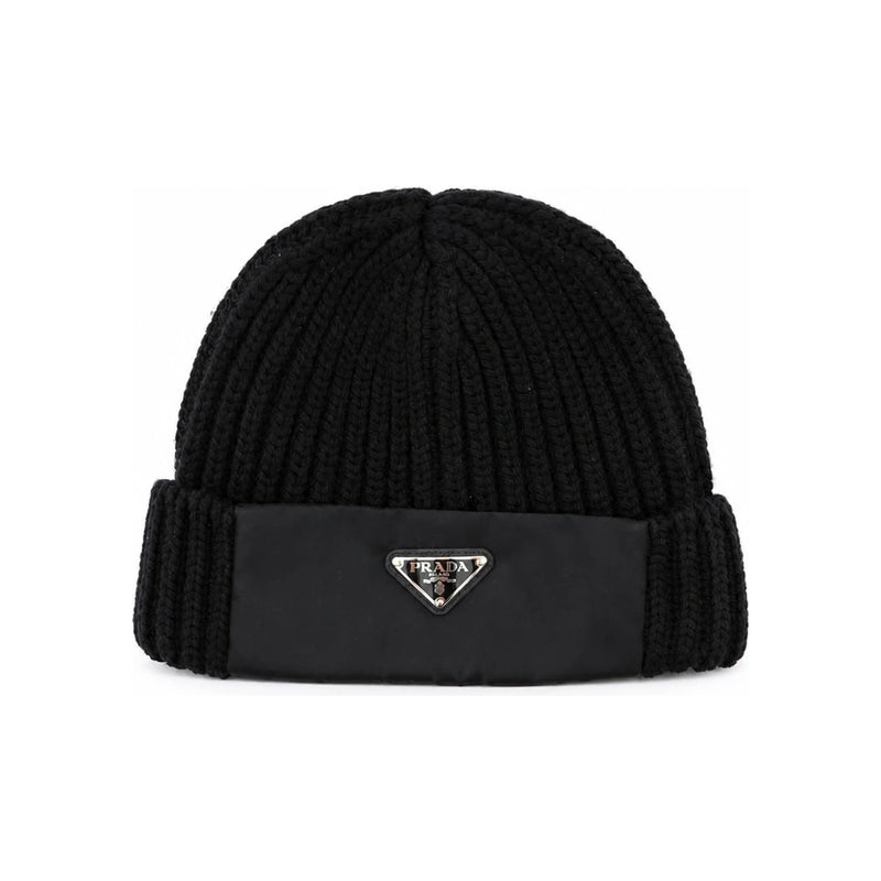 PRADA Wool and Re-Nylon Beanie 2HC427 1WTO F0002