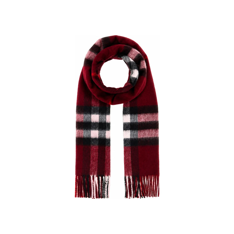 BURBERRY Check Cashmere Scarf 8112639