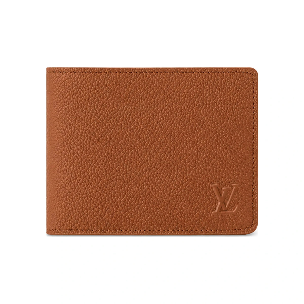 Louis Vuitton Multiple Wallet Tan Men’s Bifold Leather Wallet M25946