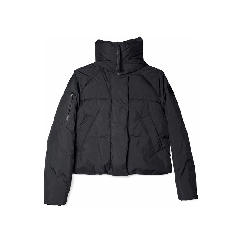 Canada Goose Black Short Down Puffer Jacket for Men 2088 WT9061