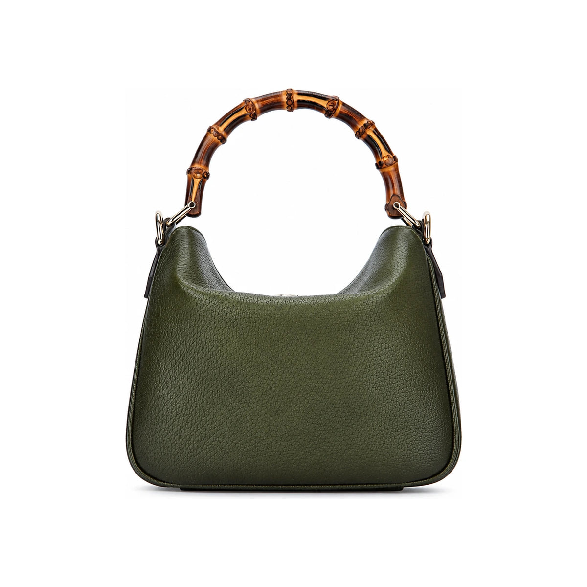 GUCCI Green Leather Shoulder Bag