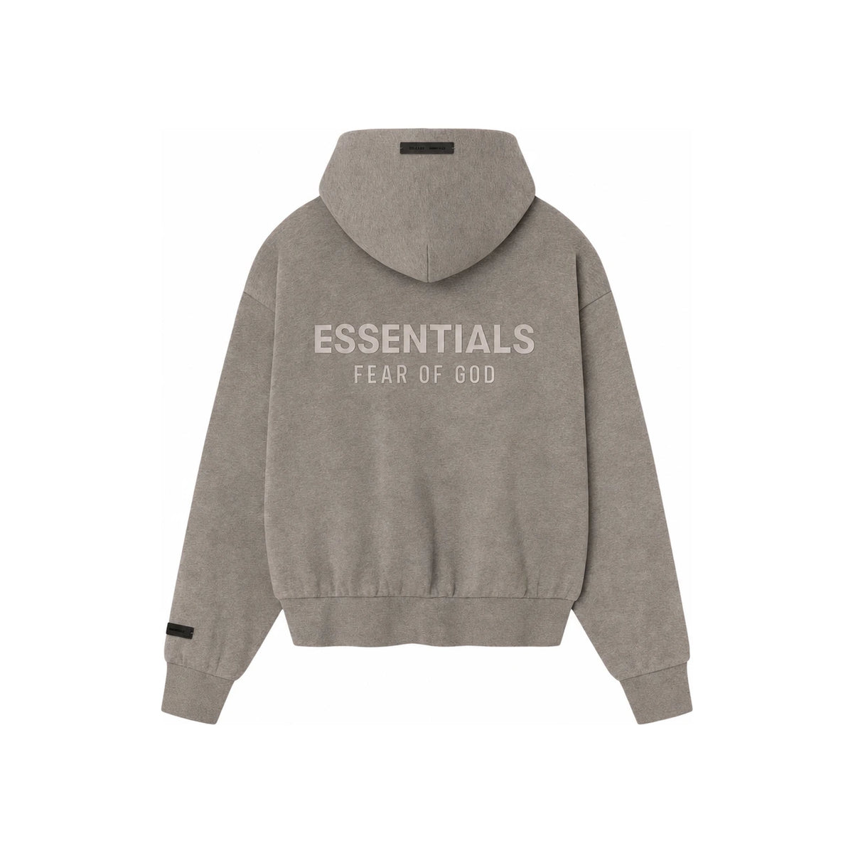 Fear of God Essentials Back Logo Unisex Hooded Zip Jacket
