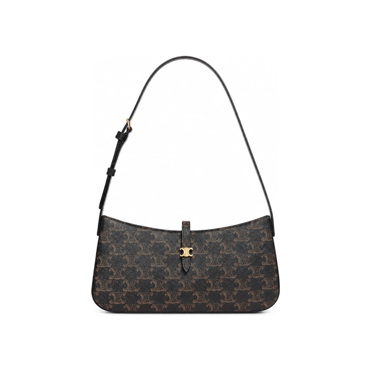 CELINE Tina Triomphe Shoulder Bag 123052DQW 38NO