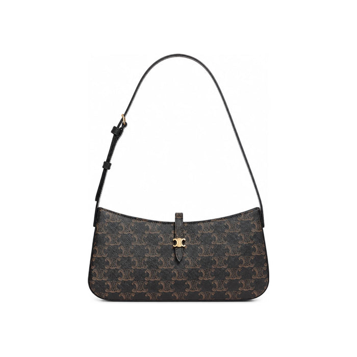CELINE Tina Triomphe Shoulder Bag 123052DQW 38NO