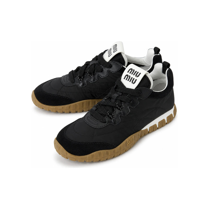 Miu Miu Tire Low-Top Sneakers for Women 5E417E ZJM F0002