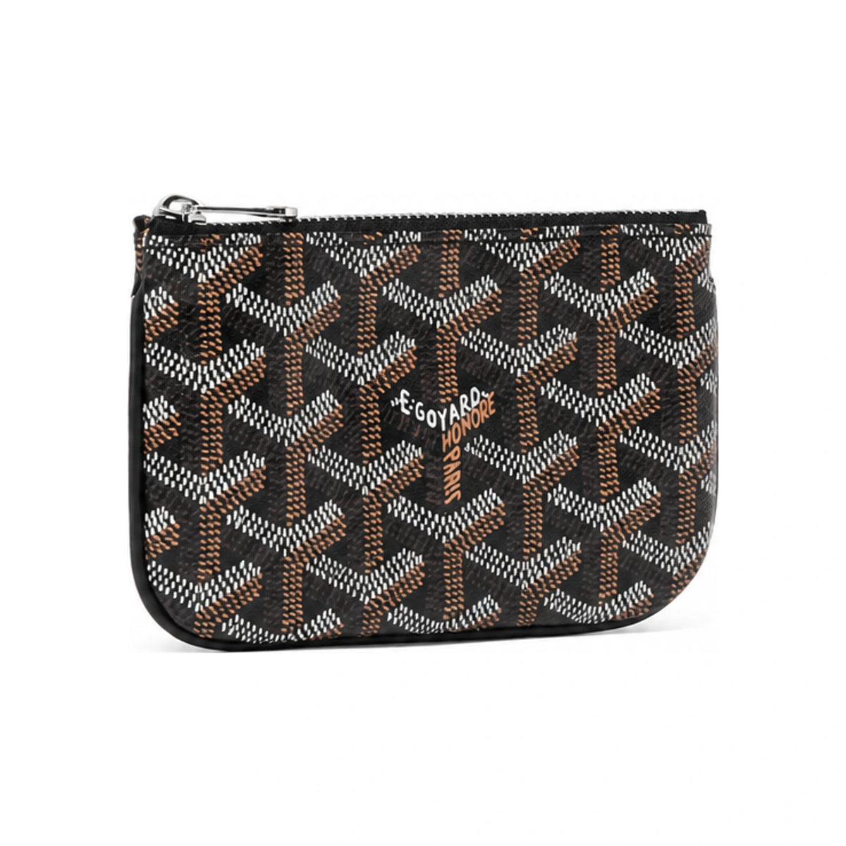 GOYARD Black Goyardine Coated Canvas Senat Nano Clutch Purs SENAPCNANTY01 CL01 P