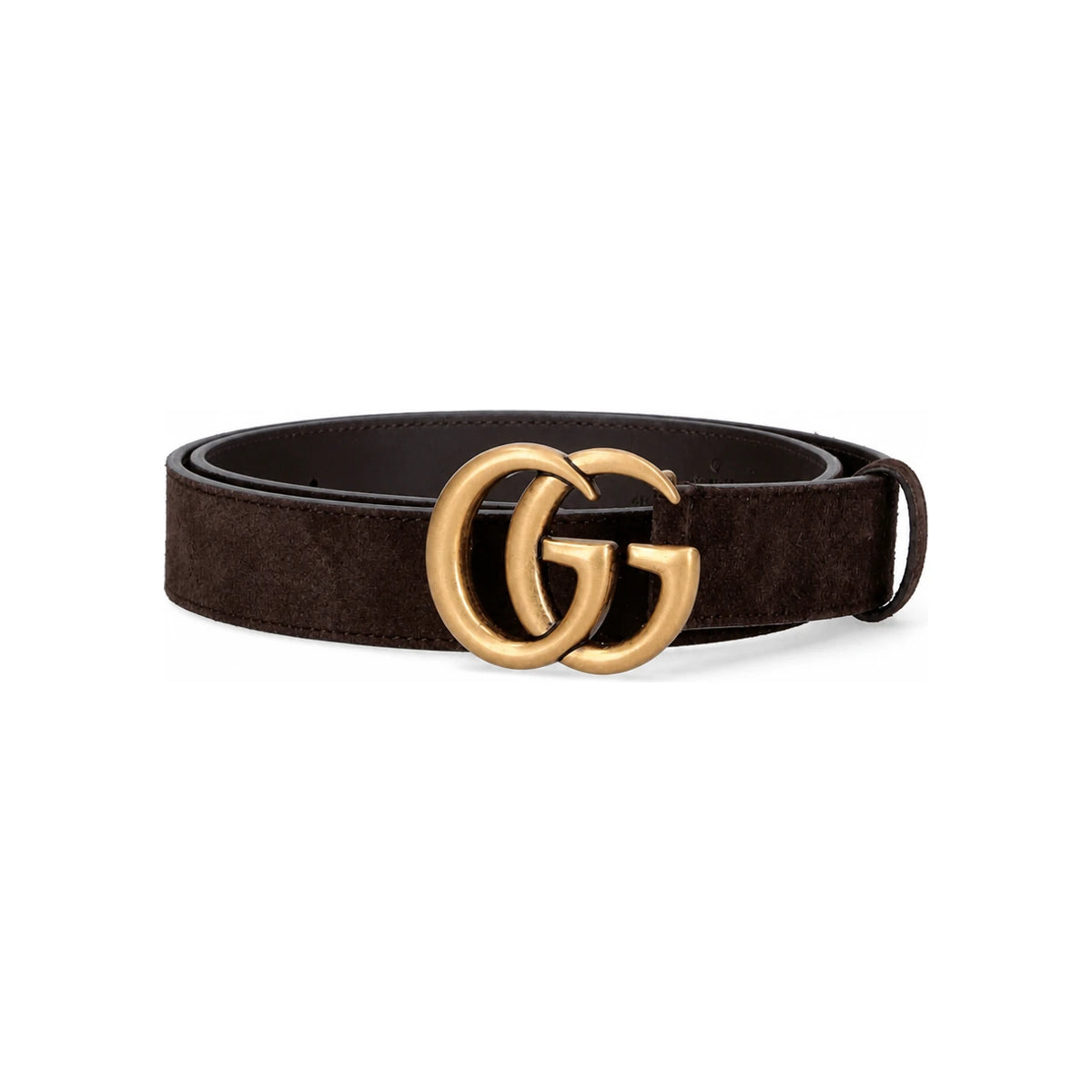 GUCCI Brown Leather Belt for Men