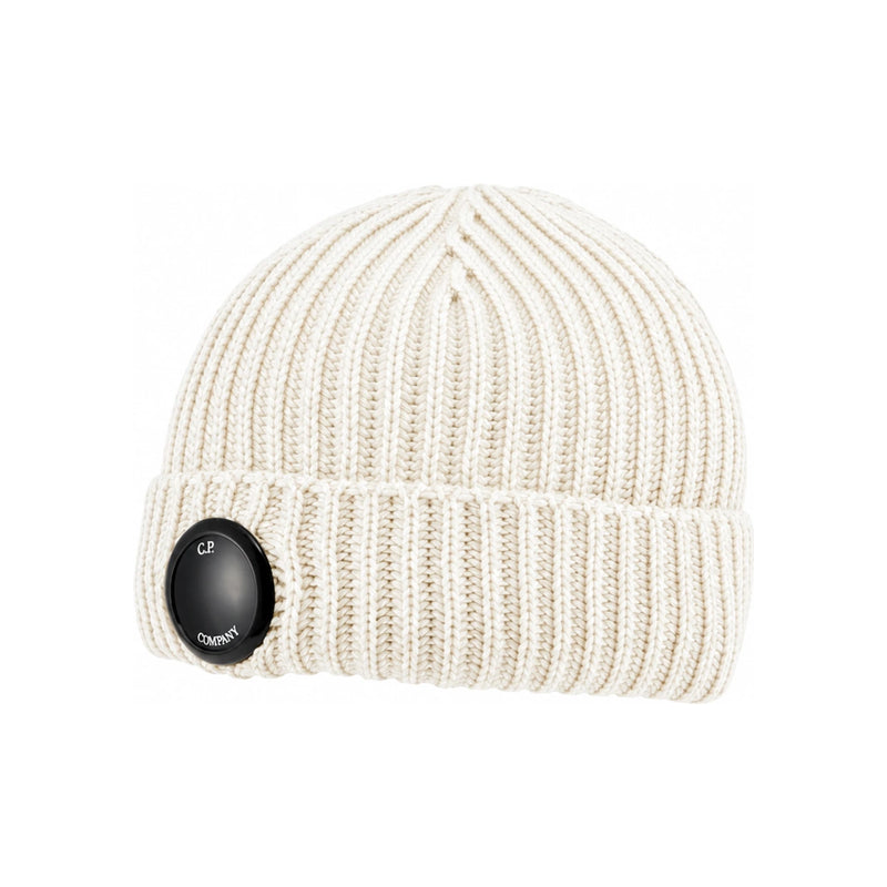 CP Company Extra Fine Merino Wool Lens Beanie for Men RFCMAC739A 005509A 103