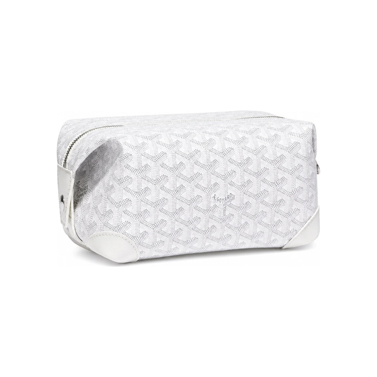 GOYARD White Bowling 25 Unisex Clutch BOWLIN 025 TY50 CL50