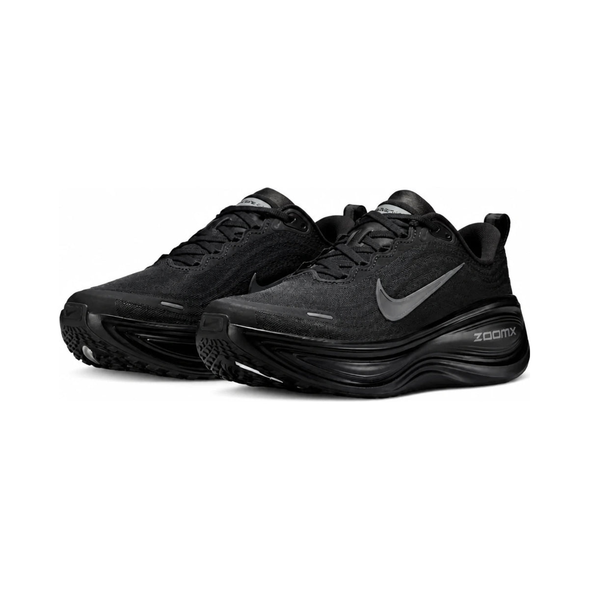 Nike Vomero Plus Black Metallic Dark Gray Low Top Sneakers HV8154 001