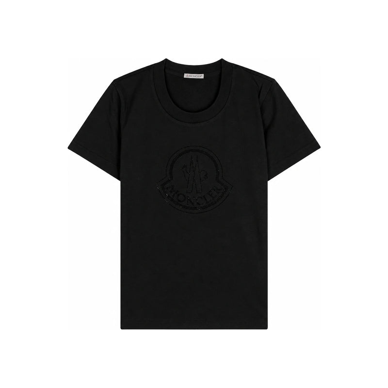 Moncler Men's Logo Patch Cotton Pique Short Sleeve Polo Shirt 8A70300 84556 999
