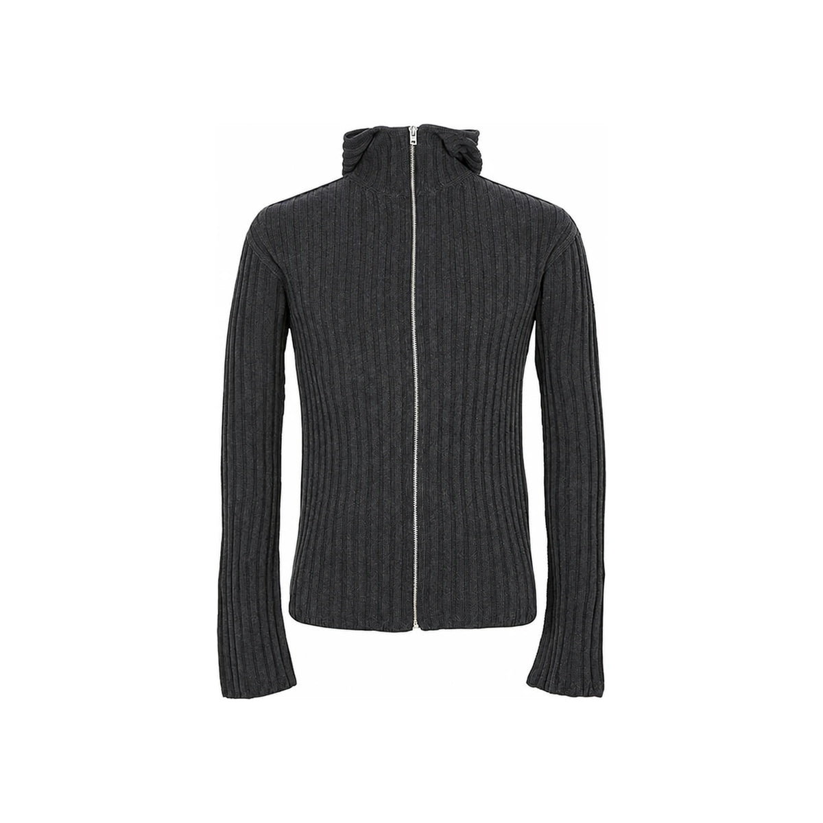 Acne Studios Unisex Hooded Zip-Up Knit Cardigan C60112 W30