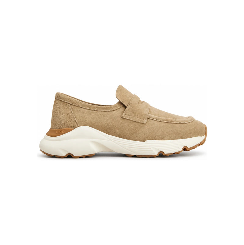 Tods Sporty Loafer Leather Low Top Sneakers Women S812