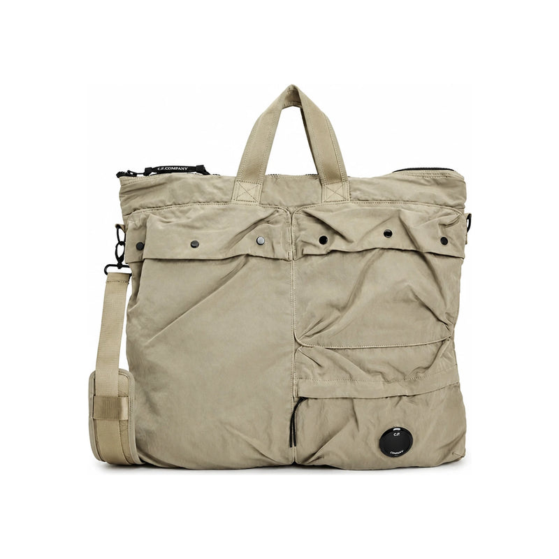 CP Company Grey Large Lens Patch Tote Crossbody Bag 19CMAC114A 005269G 356