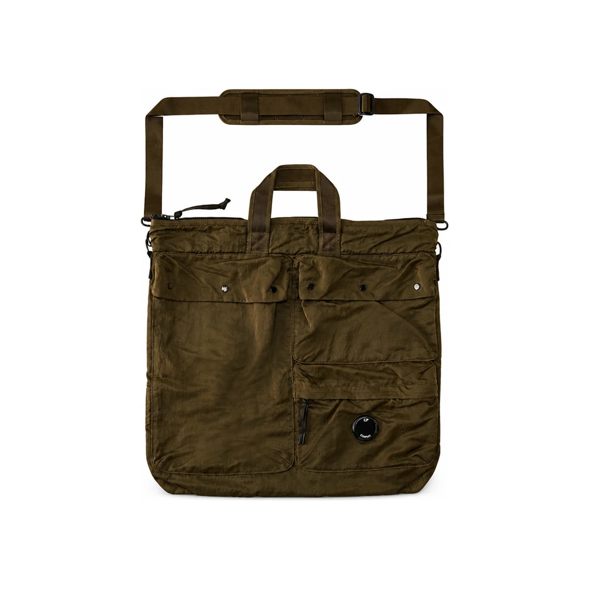 CP Company Nylon B Tote Bag Green