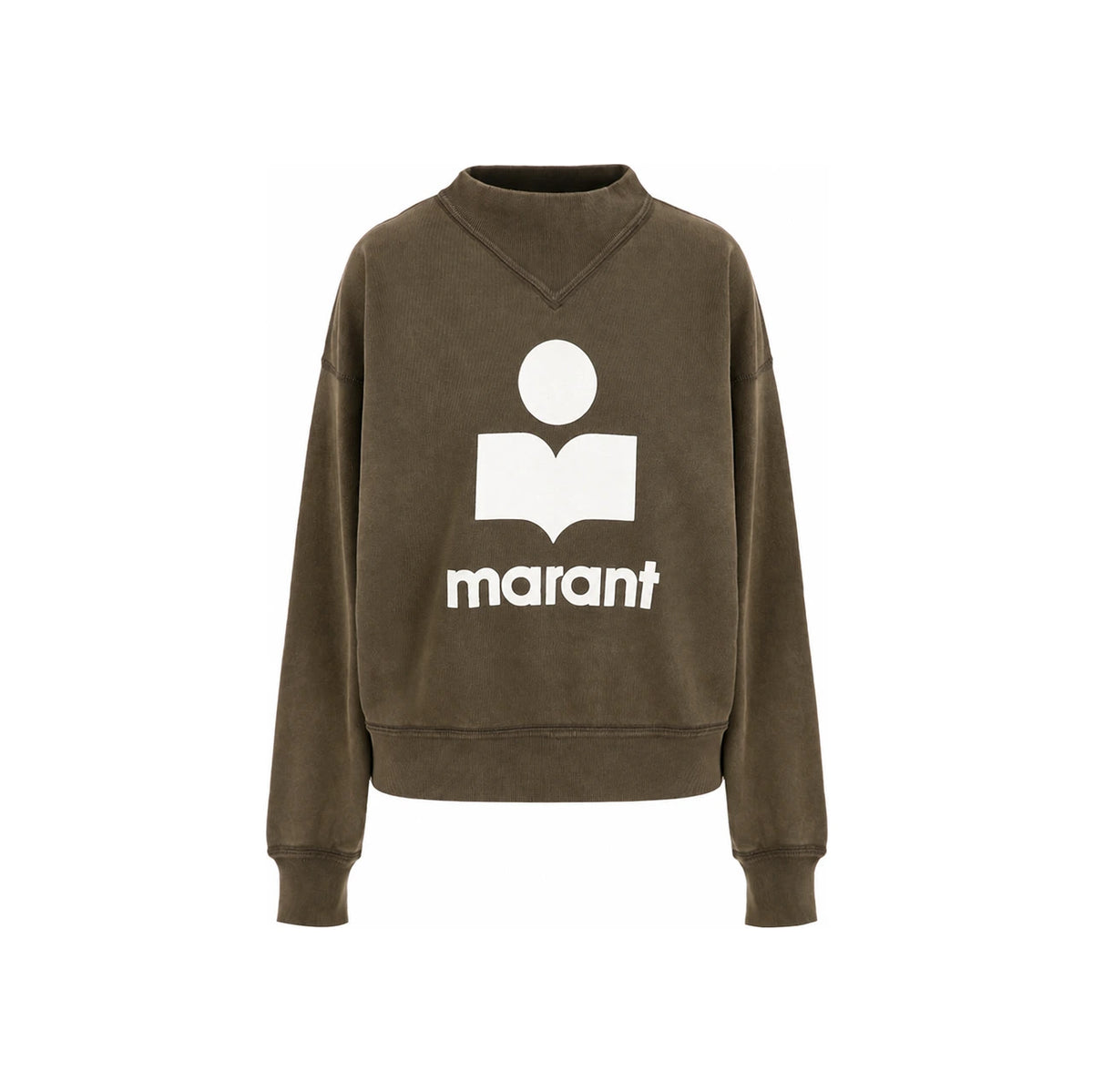 Isabel Marant MOBY Sweatshirt Women’s Crewneck Pullover Beige