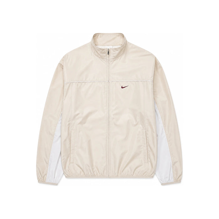 Nike Beige Running Windbreaker Jacket Mens Asian Fit Outerwear