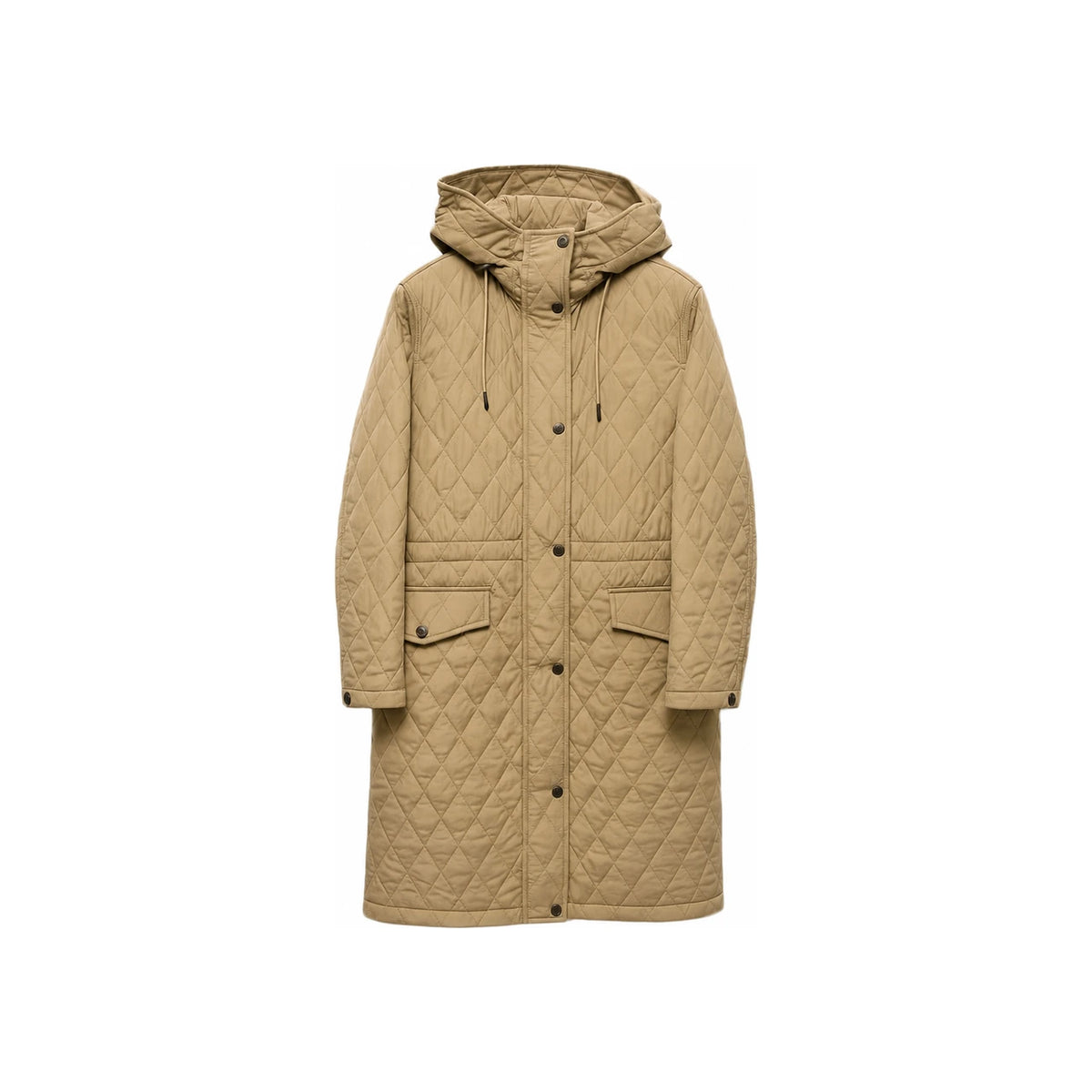 BURBERRY Women’s Quilted Hooded Down Coat 8110323