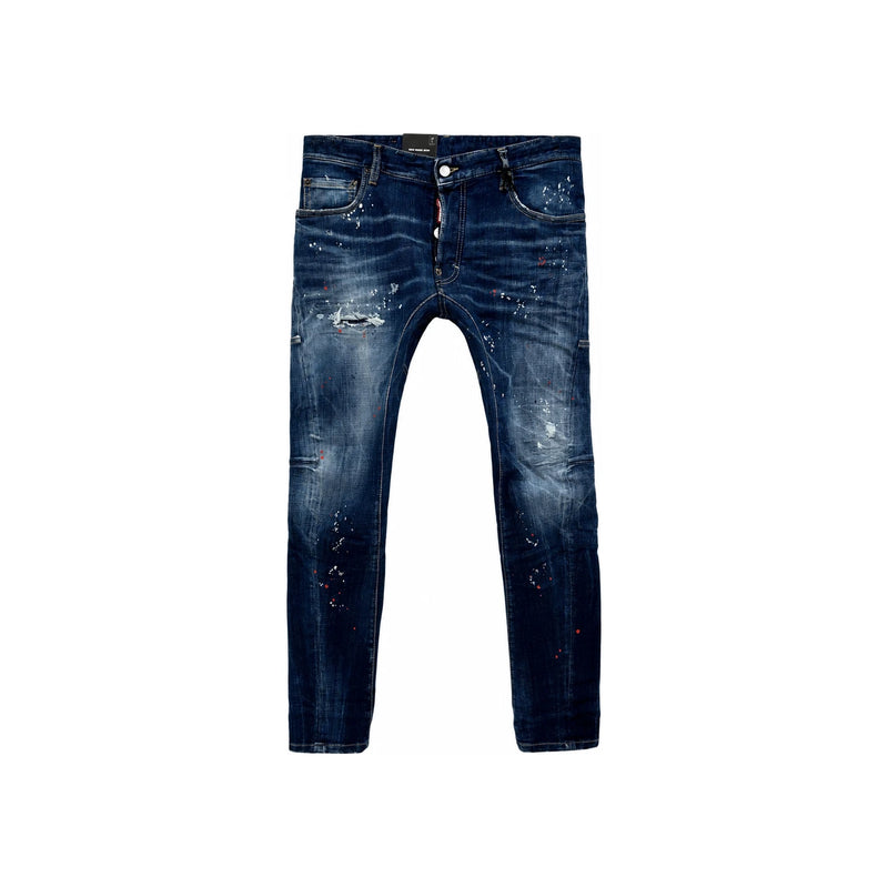 Dsquared2 Medium Easy Red Spot Wash Tidy Biker Jeans