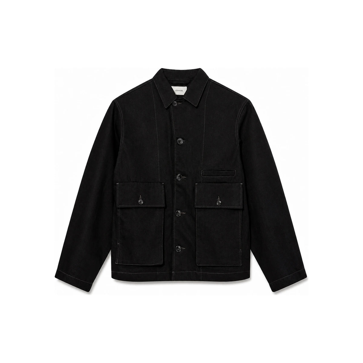 Lemaire Boxy Jacket Black OW1198LD1055