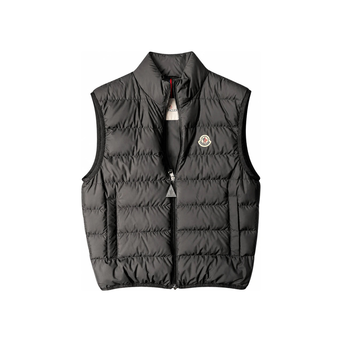 Moncler Contrin Down Puffer Vest Black Men's Outerwear