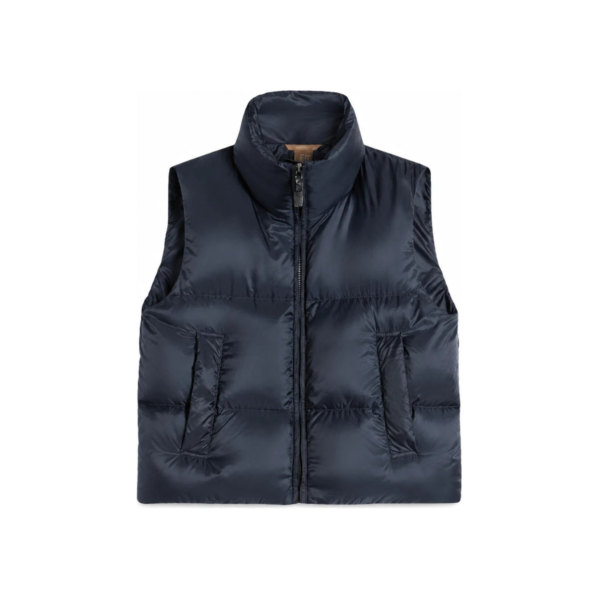Max Mara Dark Navy Puffer Vest