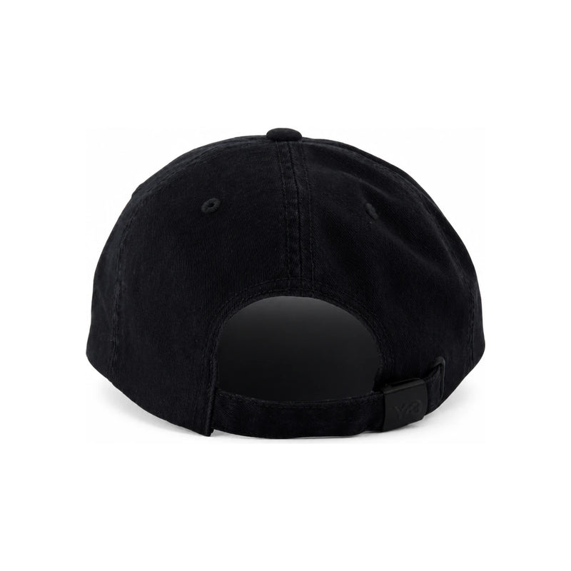 Y-3 Graphic Logo Black Cap