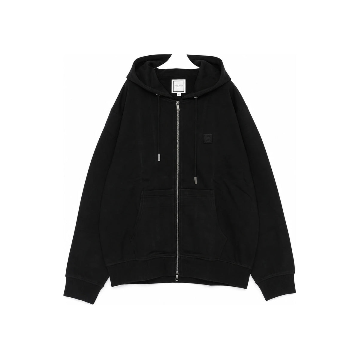 WOOYOUNGMI Men’s Back Logo Zip Hoodie W253TS47 723B