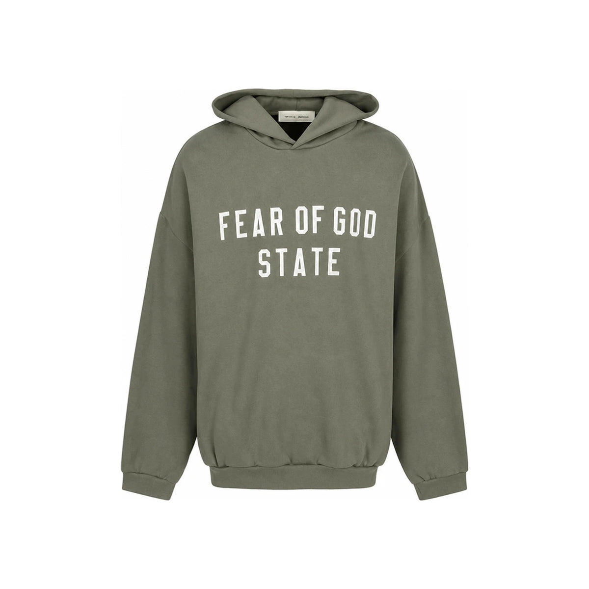 Fear of God Essentials 90s Fleece Lined Hoodie Moss 192SP256217F