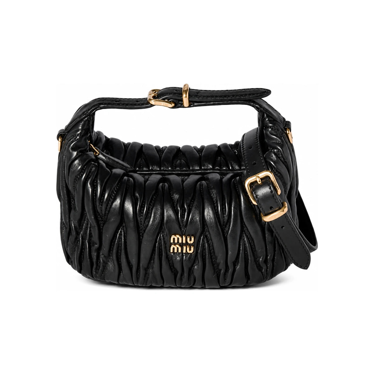Miu Miu Leather Mini Shoulder Pouch Bag 5NE026 AFPP F0002