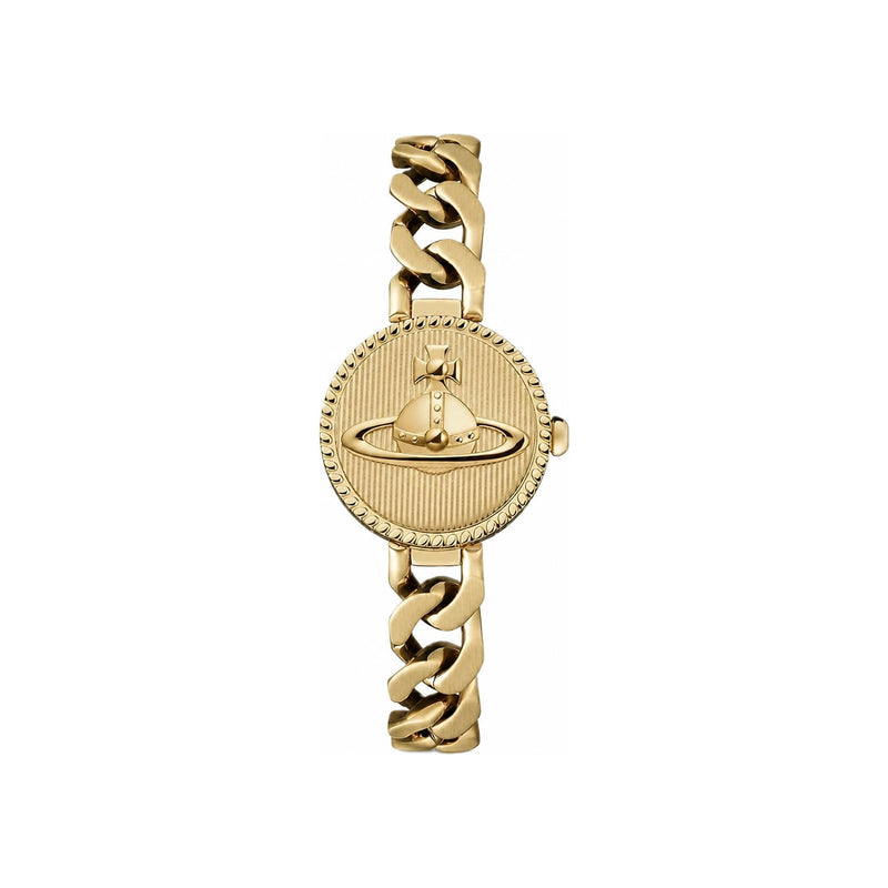 Vivienne Westwood Gold-Tone ORB Button Women’s Metal Watch VV323CPGD