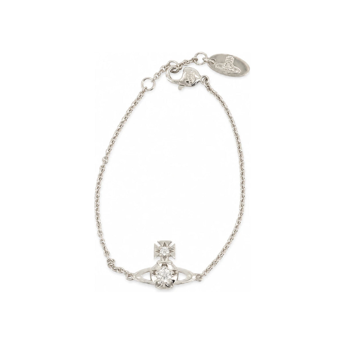 Vivienne Westwood Silver Orb Pendant Bracelet 6102024T 02P102 P102