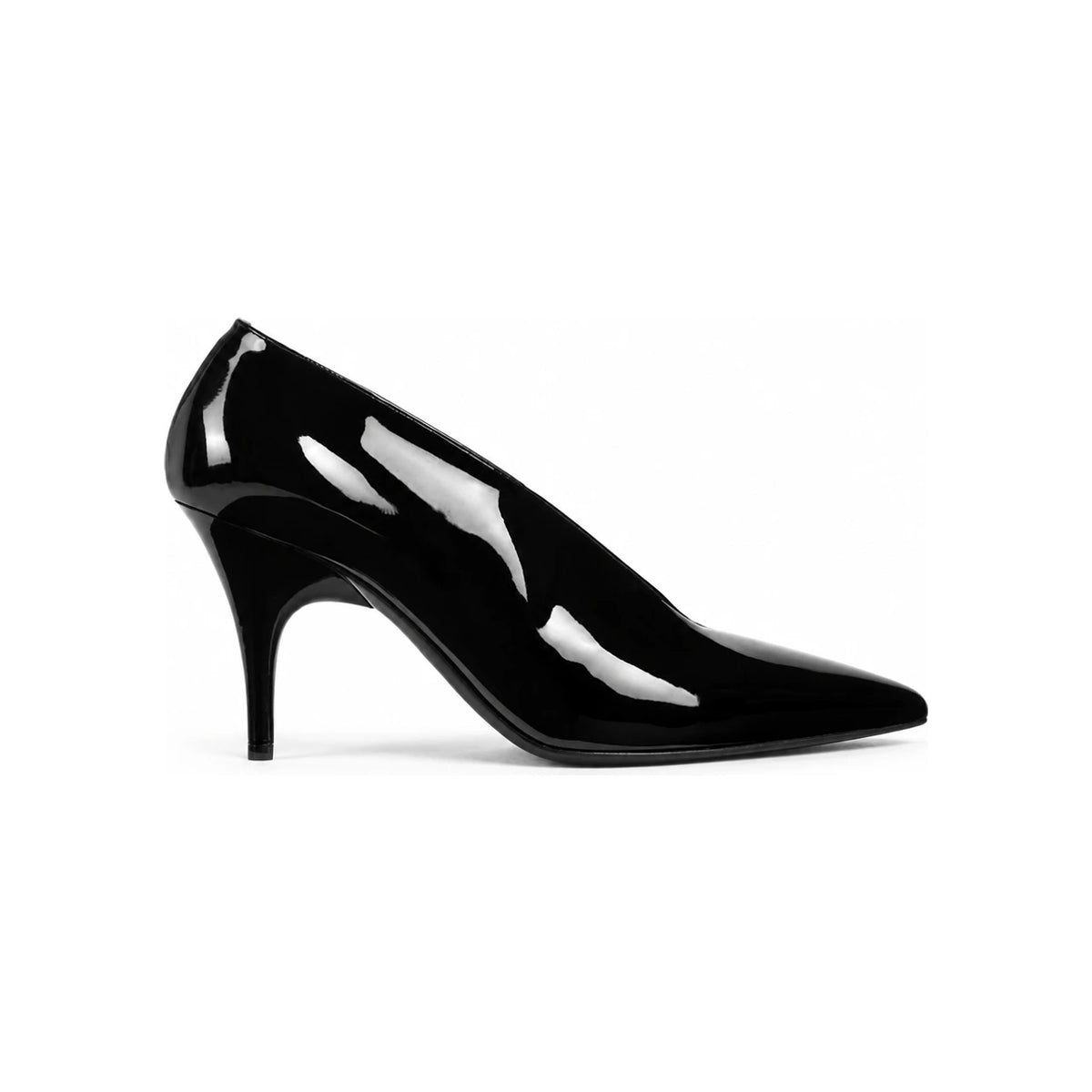 GUCCI Black Leather Mary Jane Pumps