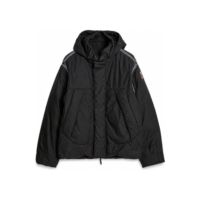 Parajumpers Blackburn Hooded Down Jacket Men Black PMJKNA01 053