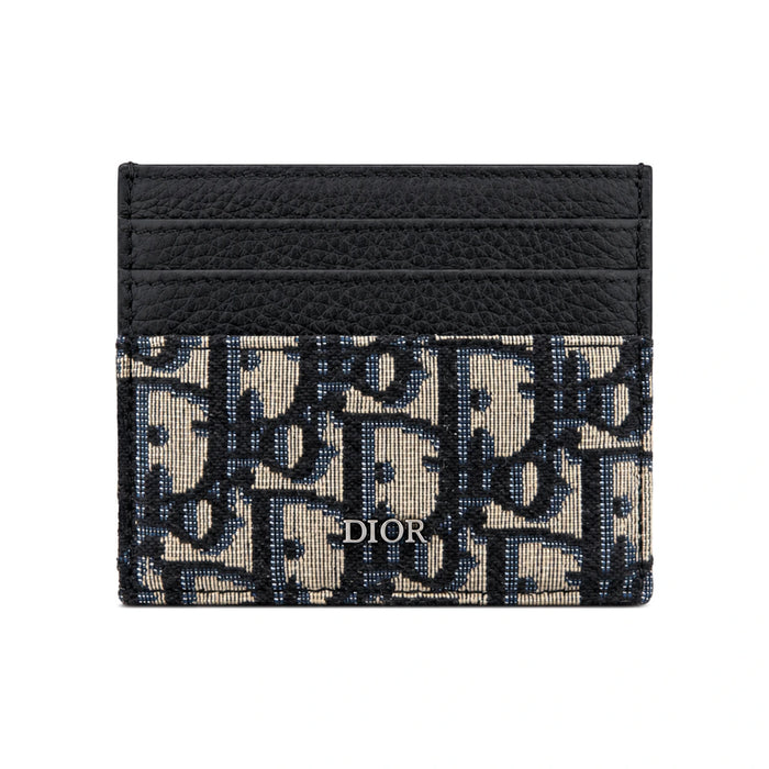 DIOR Oblique Jacquard Card Holder 2ESCH135YSE H05E