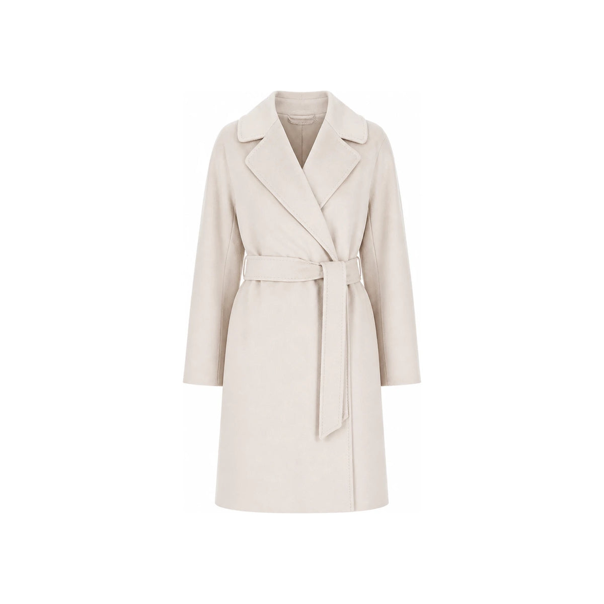 Max Mara Women’s Corde Belted Wrap Coat Black 2525016062600 013