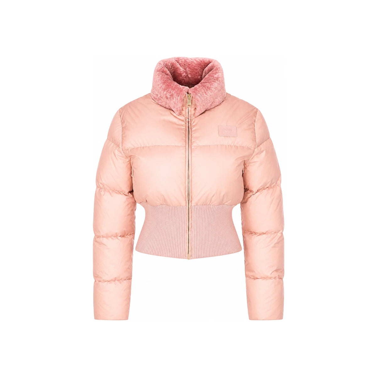 FENDI Puffer Jacket Quilted Down Black Women’s Outerwear