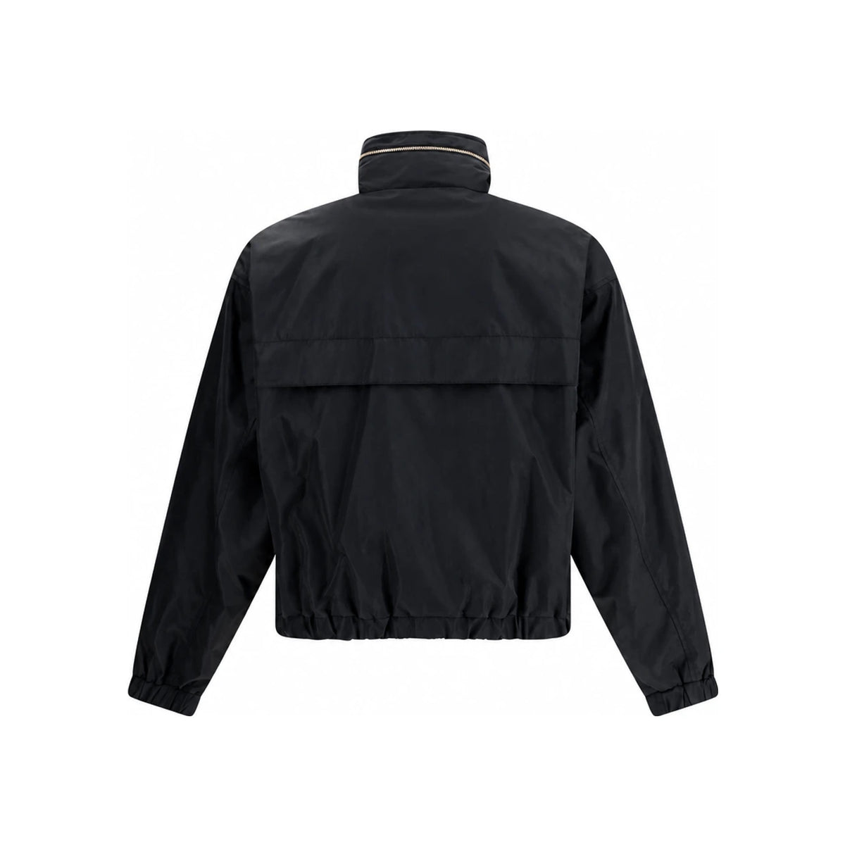 AMI Heart Logo Windbreaker Jacket Black