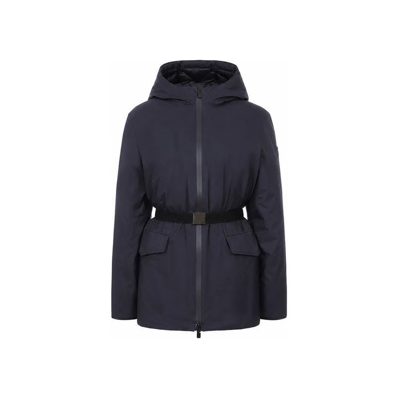 BURBERRY Belted Hooded Puffer Jacket Short Women’s 8110260