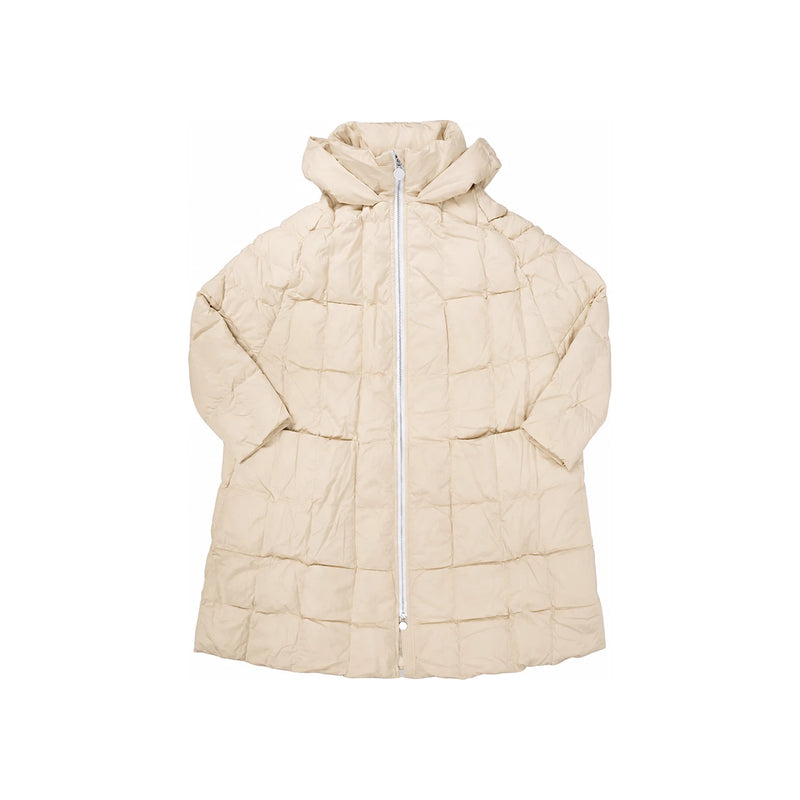 IENKI IENKI Beige Pyramide Ennio Down Puffer Jacket Women