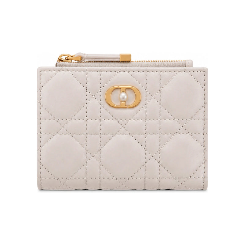 DIOR Jolie Dahlia Leather Bifold Wallet