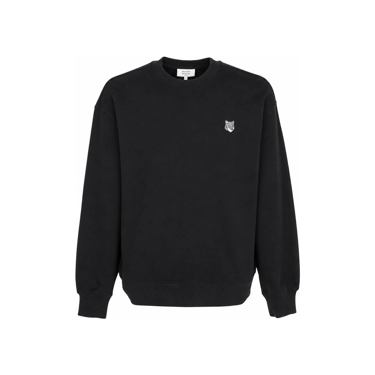 Maison Kitsune Fox Head Comfort Sweatshirt Men’s Black Cotto PM00304 KM0341 P199