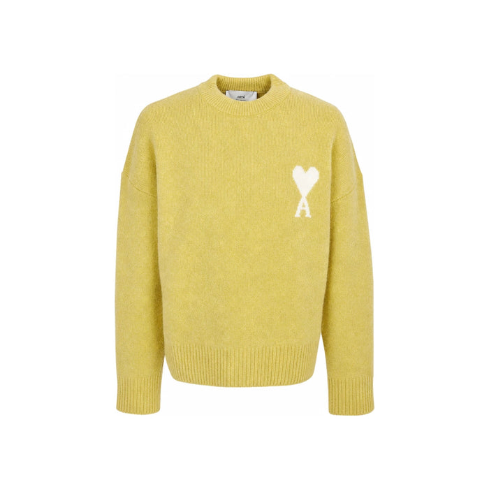 AMI Unisex Crewneck Knit Sweater UKS836 KN0135 3993