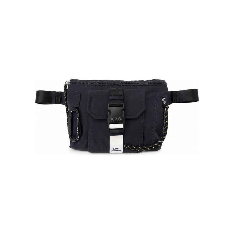 A.P.C. Track Rack Men’s Belt Bag Black Crossbody