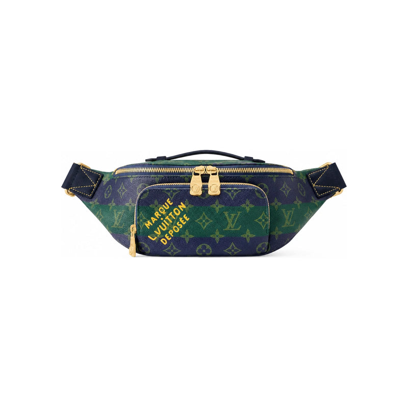 Louis Vuitton Rush Bumbag Blue Stripe Crossbody Bag