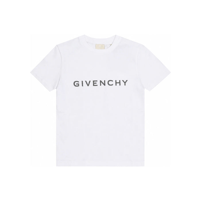 GIVENCHY Kids Short Sleeve T-Shirt White Cotton