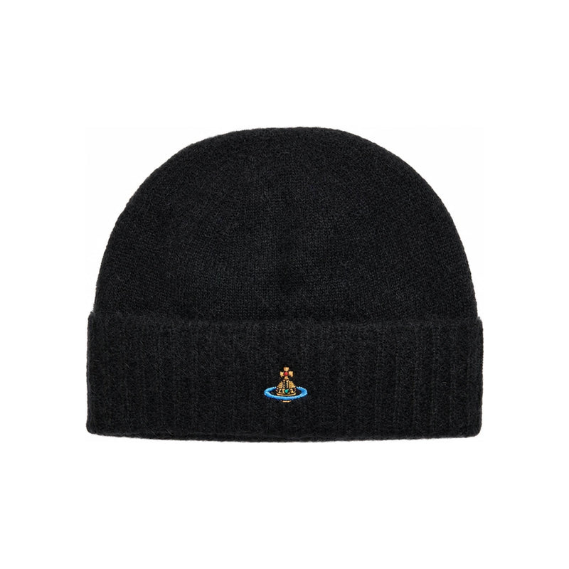 Vivienne Westwood Unisex Fluffy Beanie Hat 8102002J K006A N401
