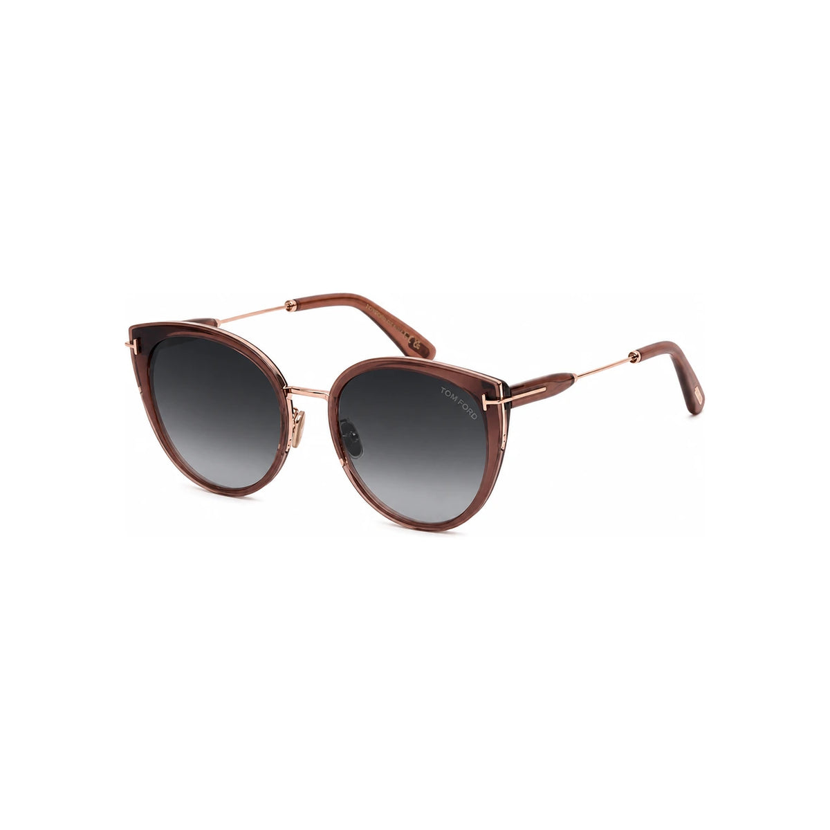 TOM FORD Translucent Cat-Eye Acetate Sunglasses Asian Fit TF1141 K 45B